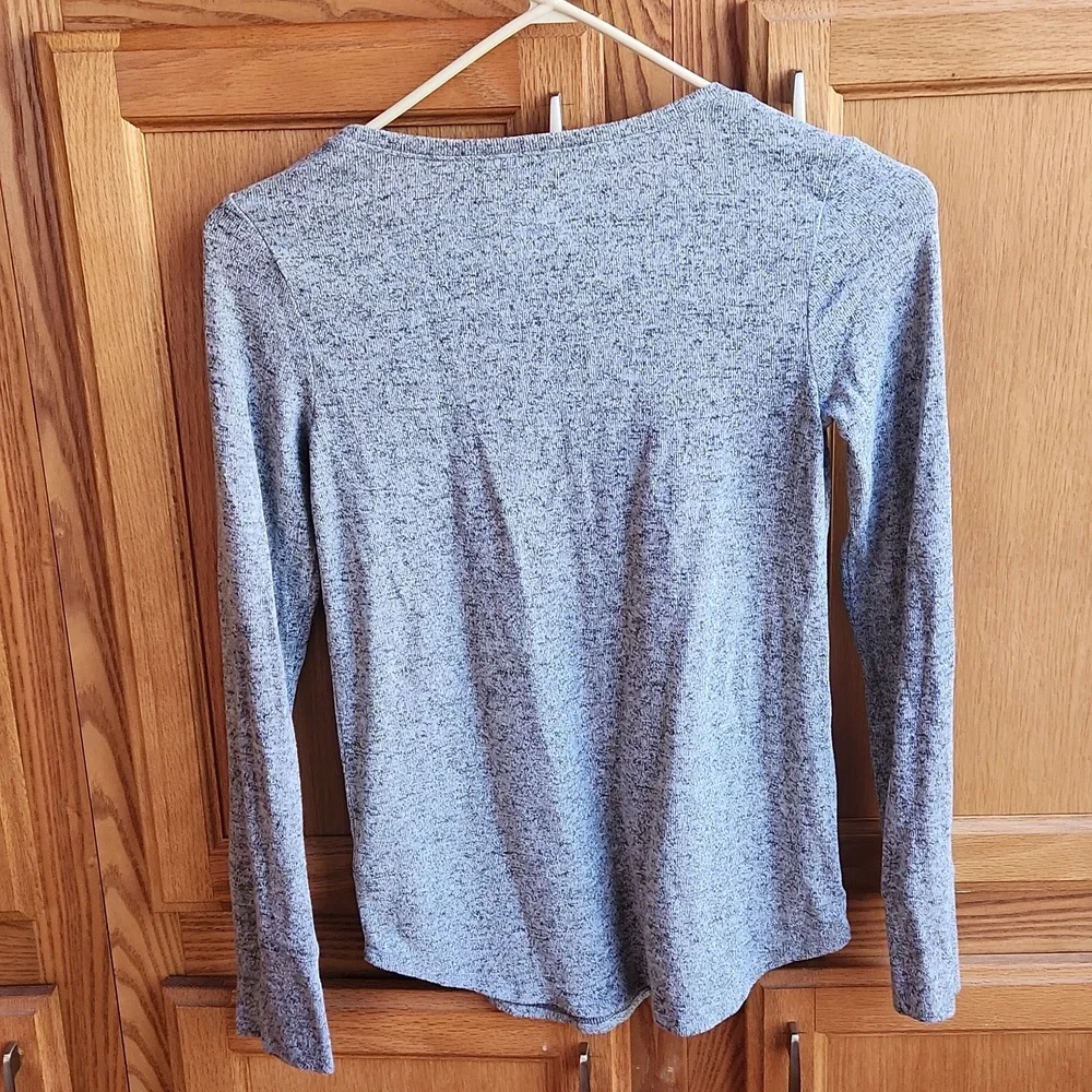 Justice Girls Size 12 Gray Top